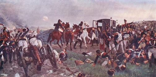 På kvelden Waterloo e.Kr. 1815
